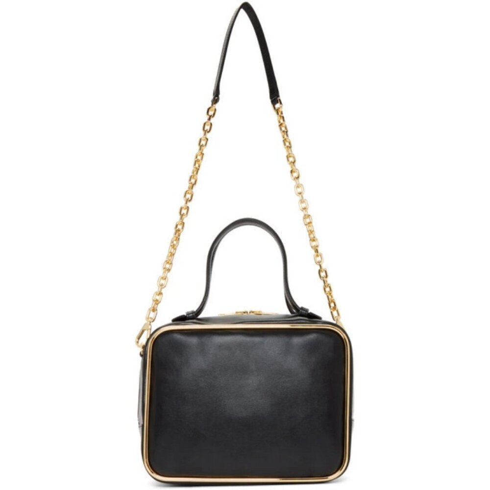 NWT Alexander Wang Black Halo Square Bag, Leather Runway Tote